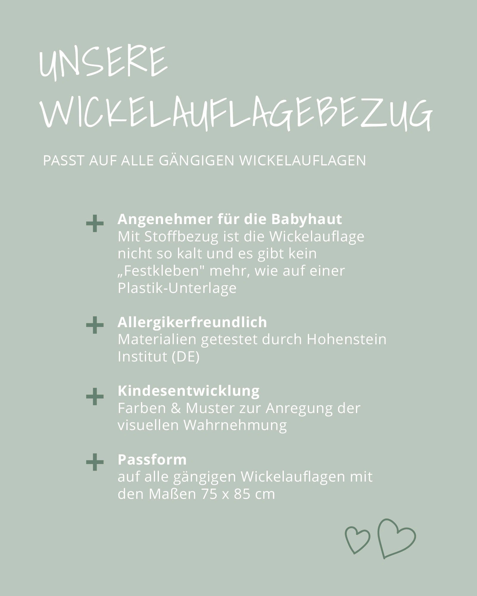 Wickelauflagen-Bezug Waffelpiqué Sand