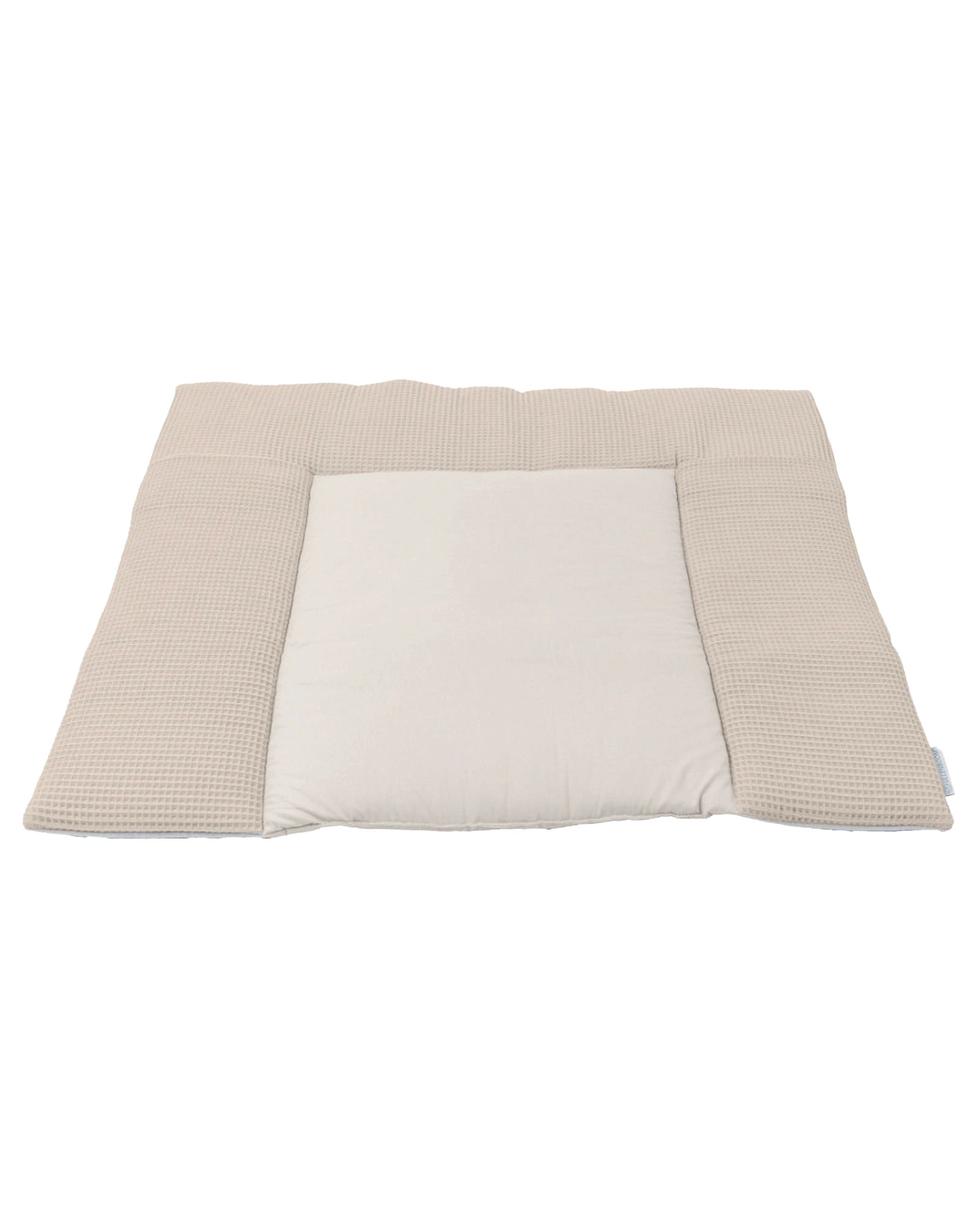 Wickelauflage Waffelpiqué Sand