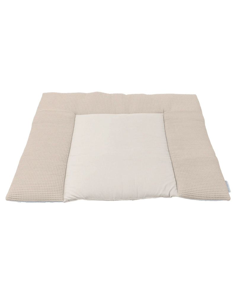 Wickelauflage Waffelpiqué Sand