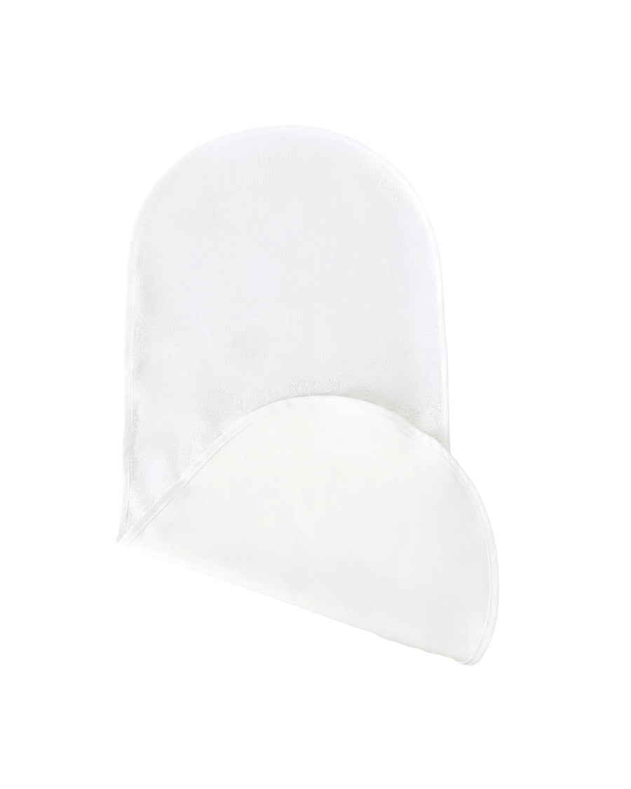 ULLENBOOM Frotteematte oval in Weiß für Babynest, saugstarke Wechselmatte im 2er-Set