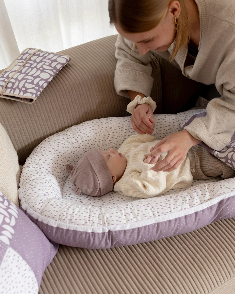 Windeltasche Classic Flieder-Windeltaschen-ULLENBOOM Baby