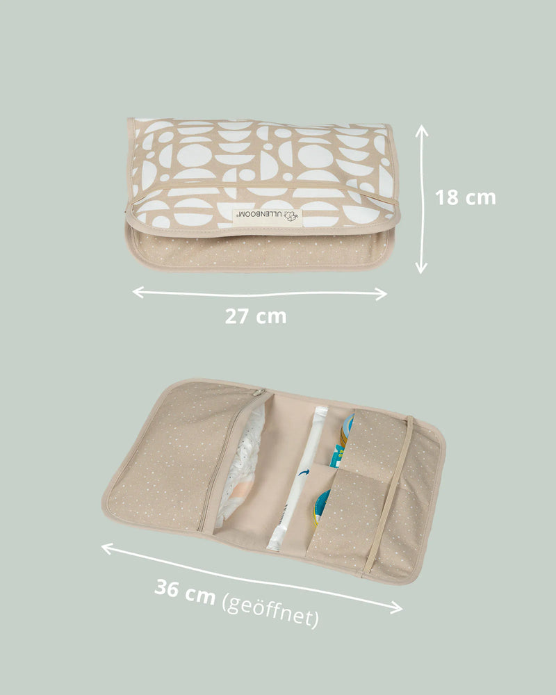 Windeltasche Classic Sand-Windeltaschen-ULLENBOOM Baby