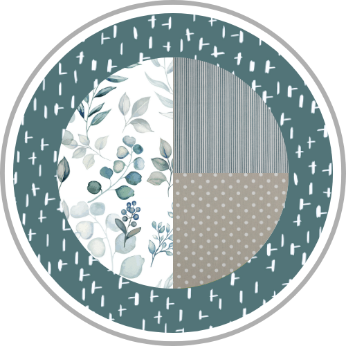 Design Patchwork Eukalyptus