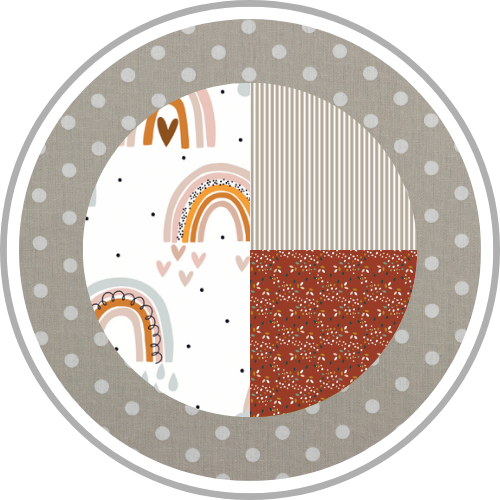 Design Patchwork Regenbogen