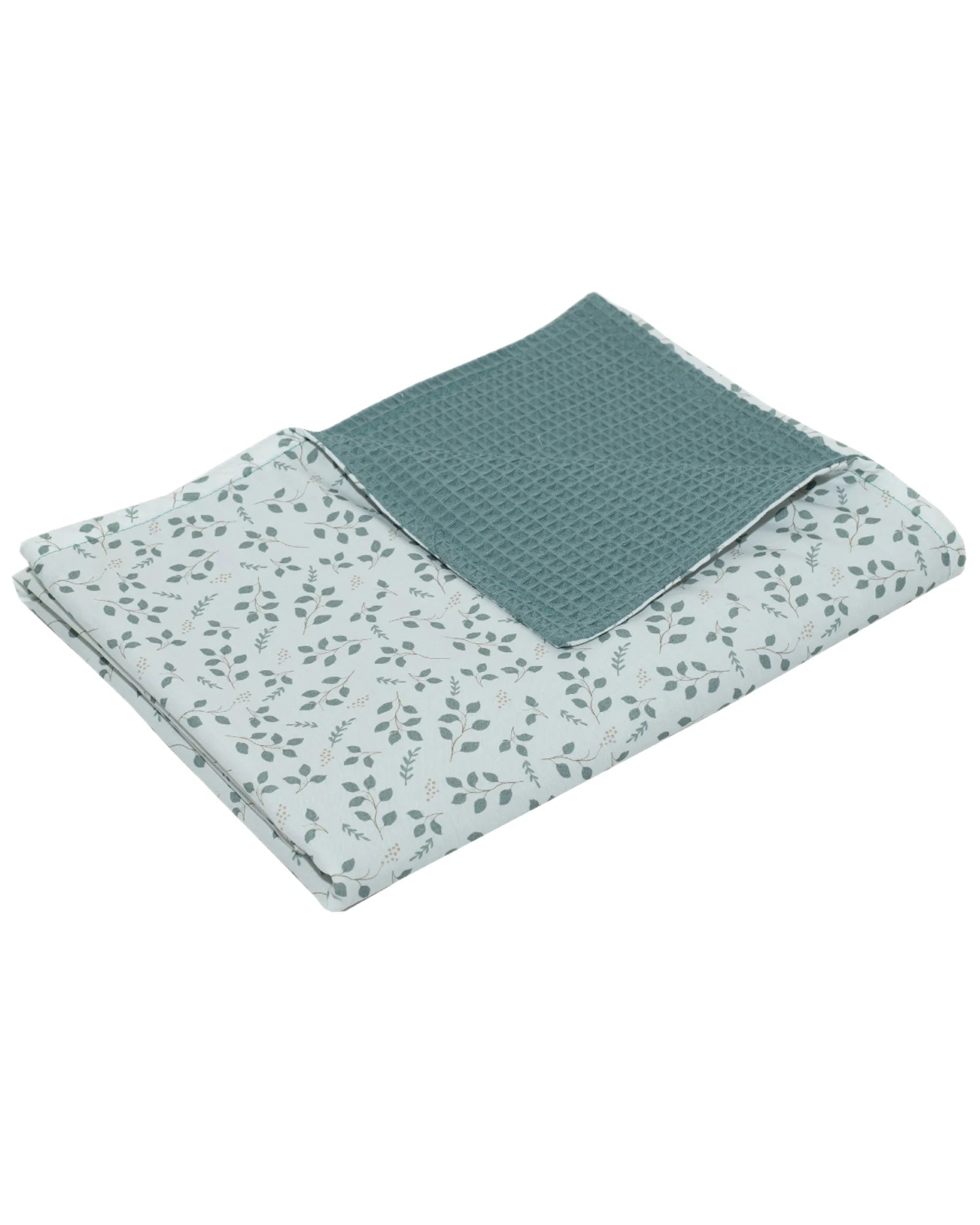 Babydecke Floral Grün