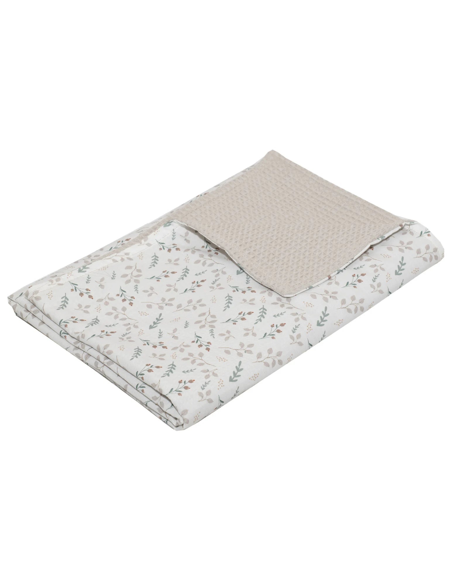 Babydecke Floral Sand
