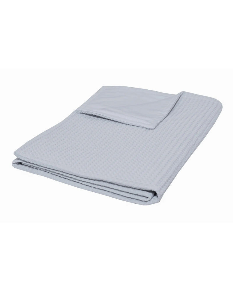Babydecke Waffelpiqué Grau-ULLENBOOM Baby