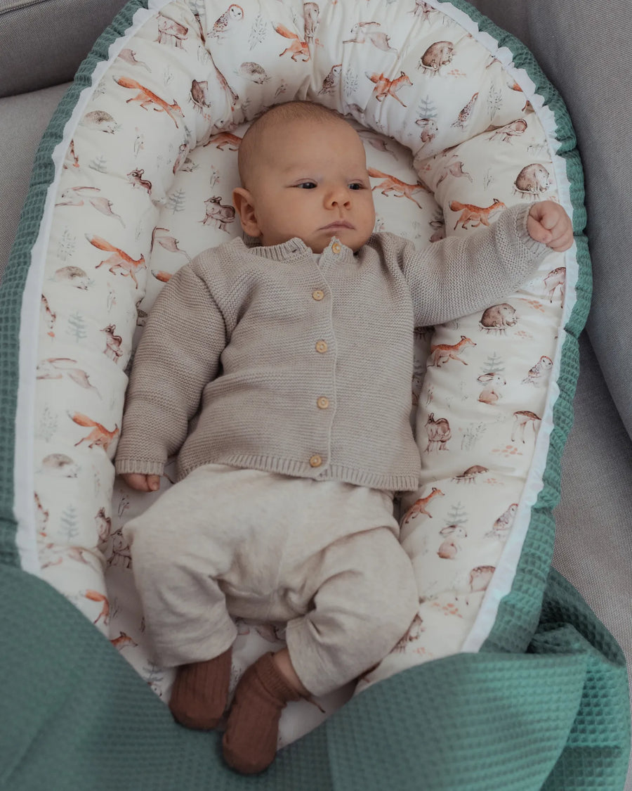 Babynest WALDFREUNDE-Babynest WALDFREUNDE | ULLENBOOM® Baby-ULLENBOOM Baby