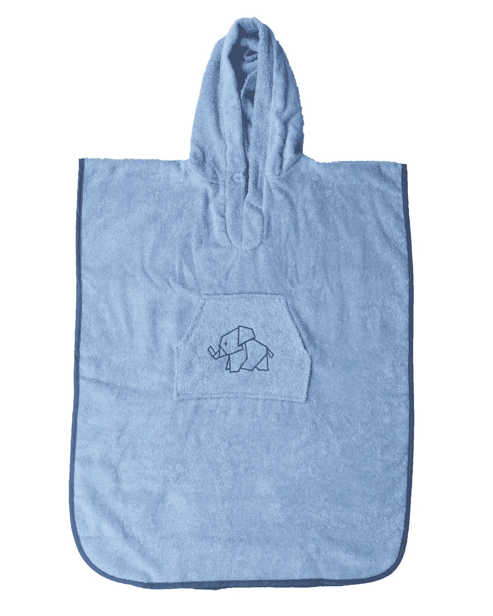 Badeponcho BLAU