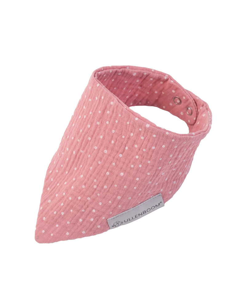 Dreieckstuch Musselin Rosa-Halstücher-ULLENBOOM Baby