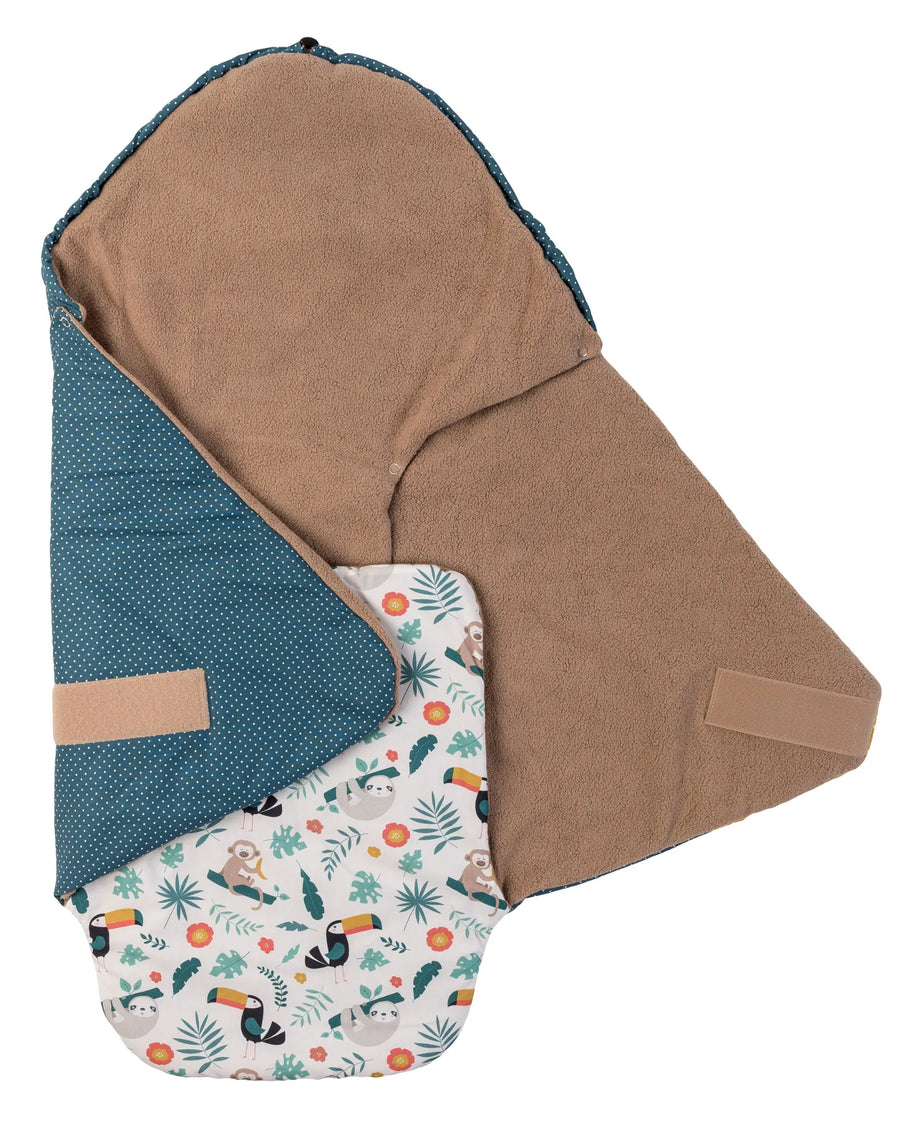Einschlagdecke Dschungel-ULLENBOOM Baby