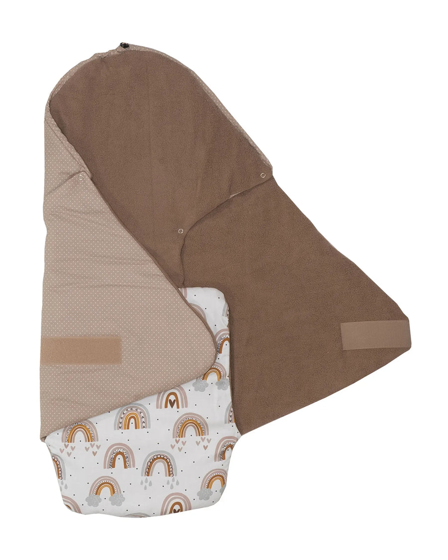 Einschlagdecke Regenbogen-ULLENBOOM Baby