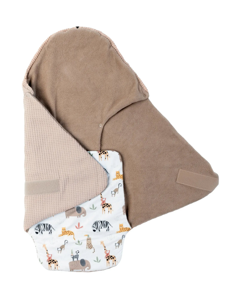 Einschlagdecke Sand Savanne-ULLENBOOM Baby