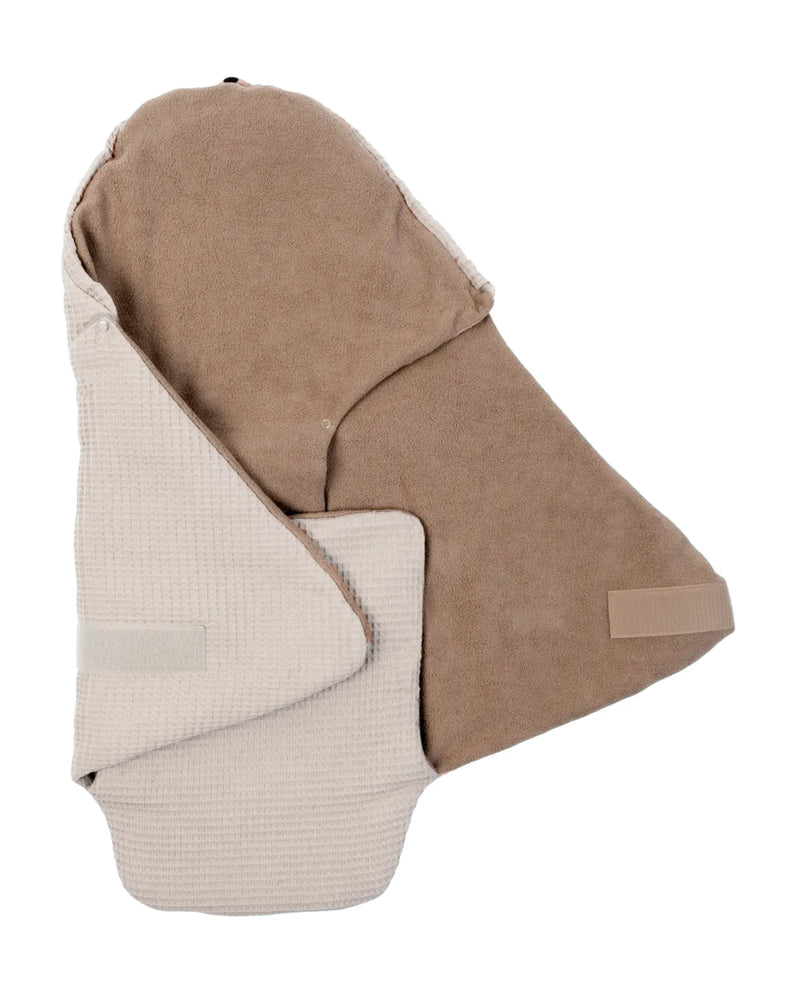 Einschlagdecke Waffelpiqué Sand-ULLENBOOM Baby