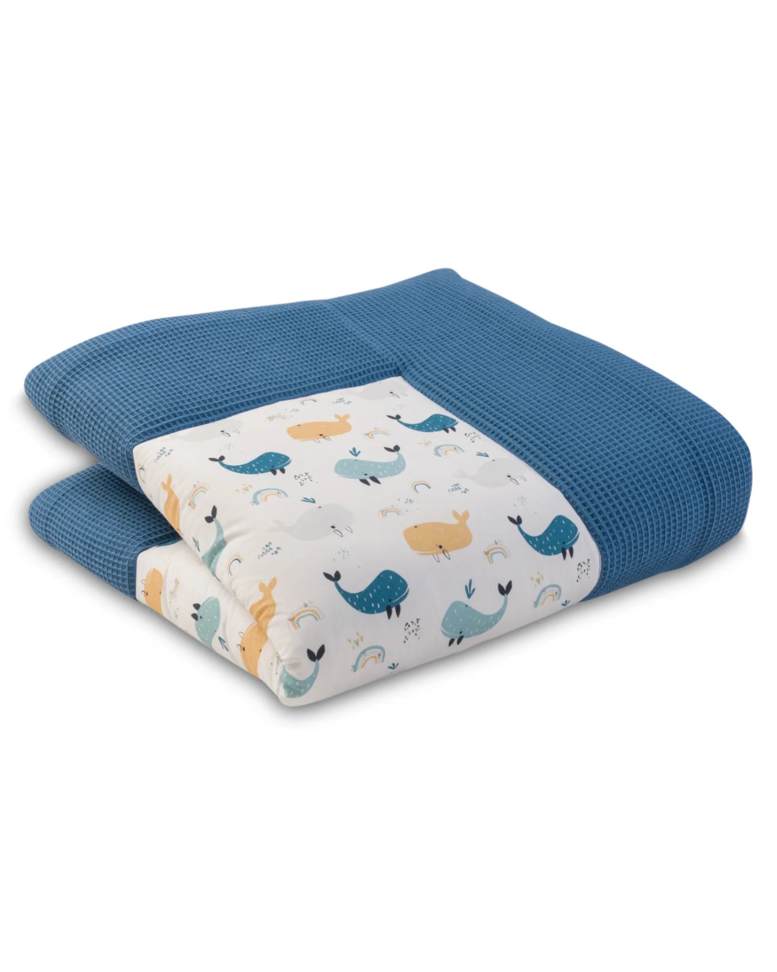 Krabbeldecke BLAU WALE-ULLENBOOM Baby