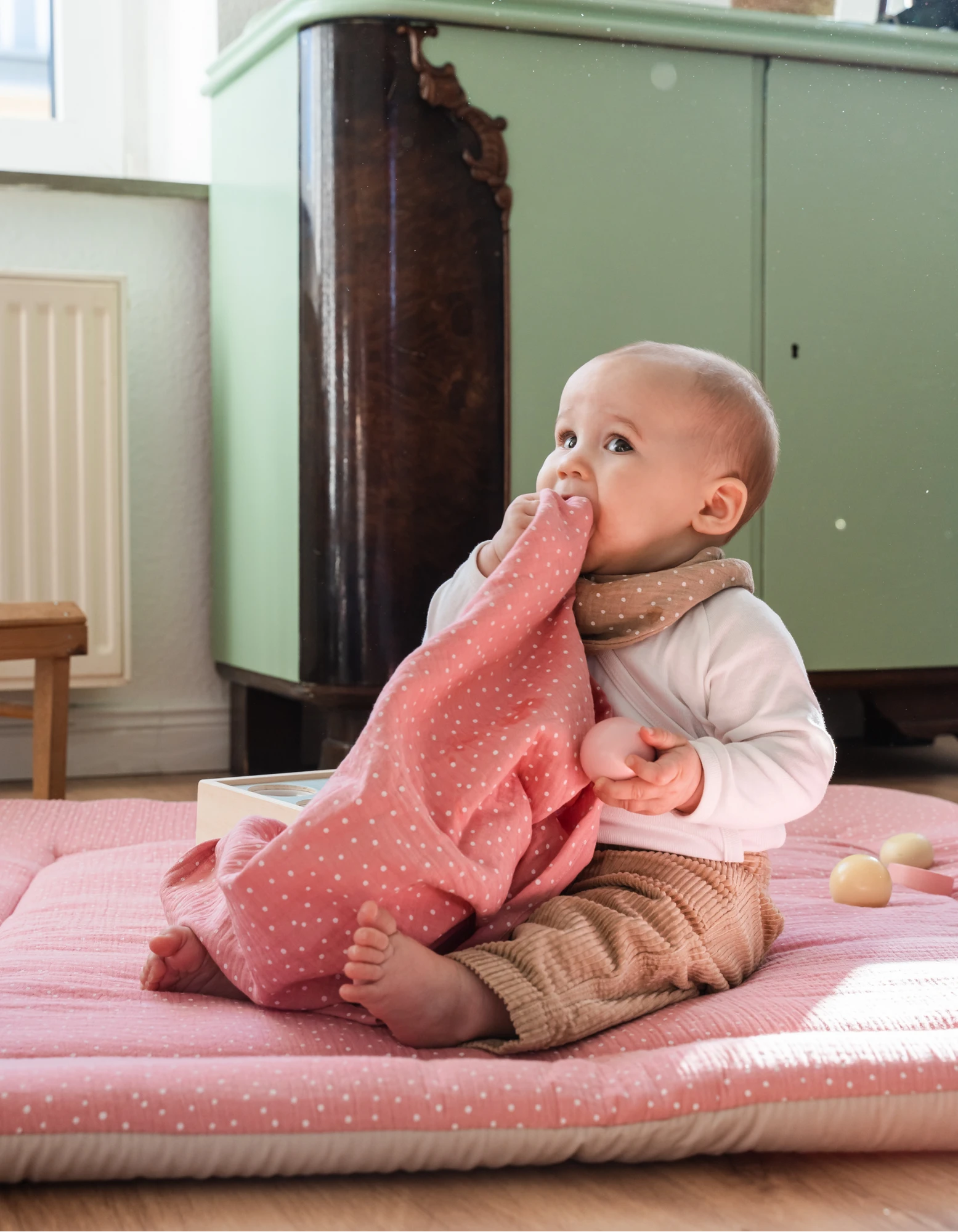 Mulltuch Musselin ROSA-ULLENBOOM Baby