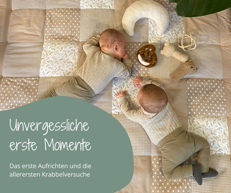 ULLENBOOM Krabbeldecke unvergessliche erste Momente, kabbeln, erstes Aufrichten mobile Ansicht