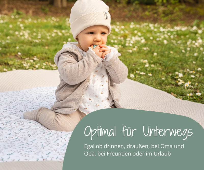 ULLENBOOM Krabbeldecke optimal für unterwegs mobile Ansicht