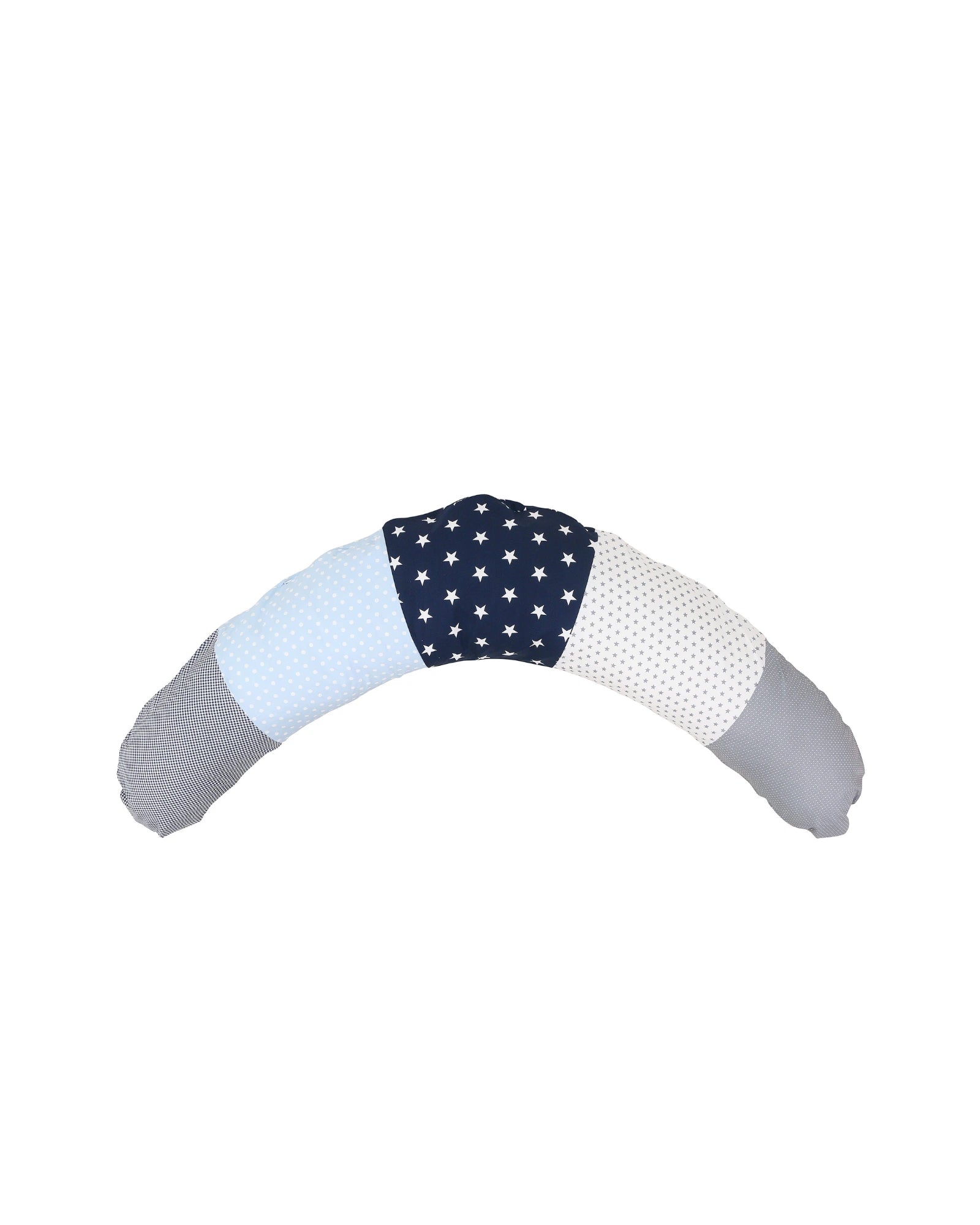 190 cm Stillkissen Blau Hellblau Grau