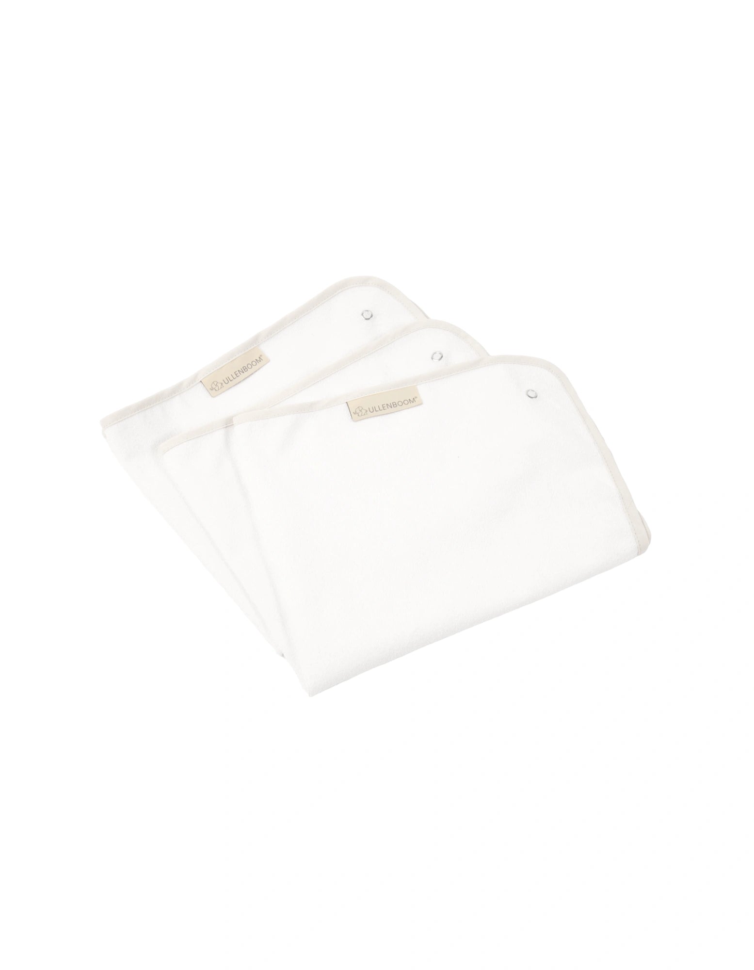 Frotteebezüge für Wickelauflage 2er Set WEISS