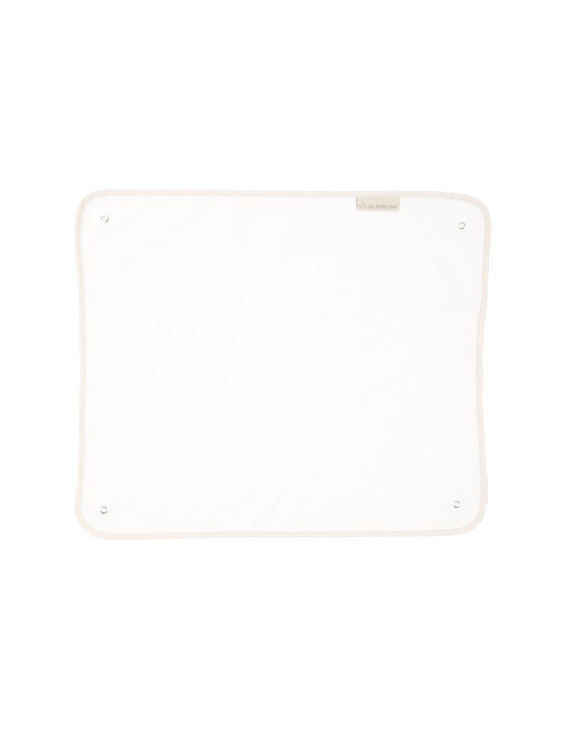 Frotteebezüge für Wickelauflage 2er Set WEISS-Wechselmatten für Wickelauflagen-ULLENBOOM Baby