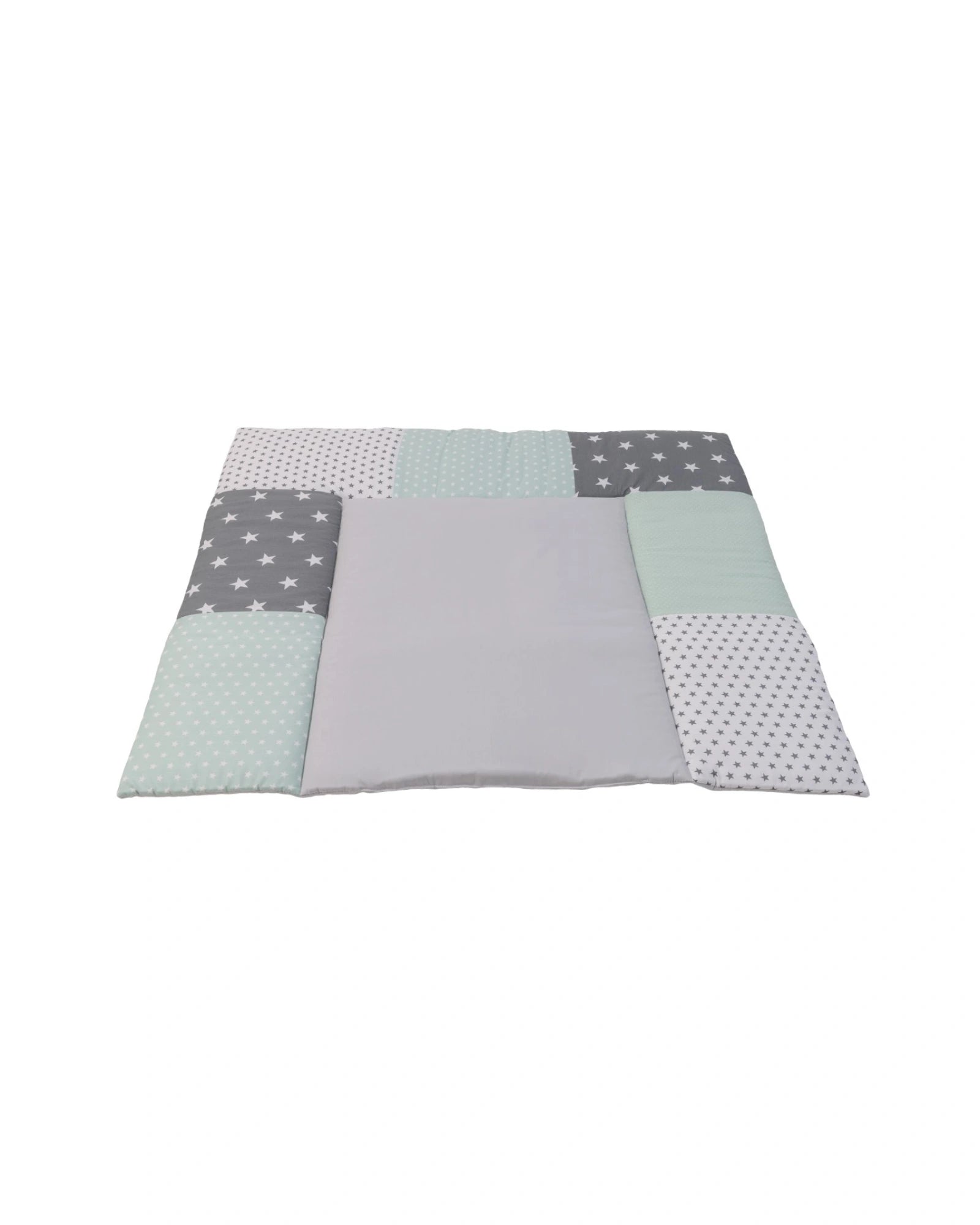 Wickelauflage Mint Grau-ULLENBOOM Baby