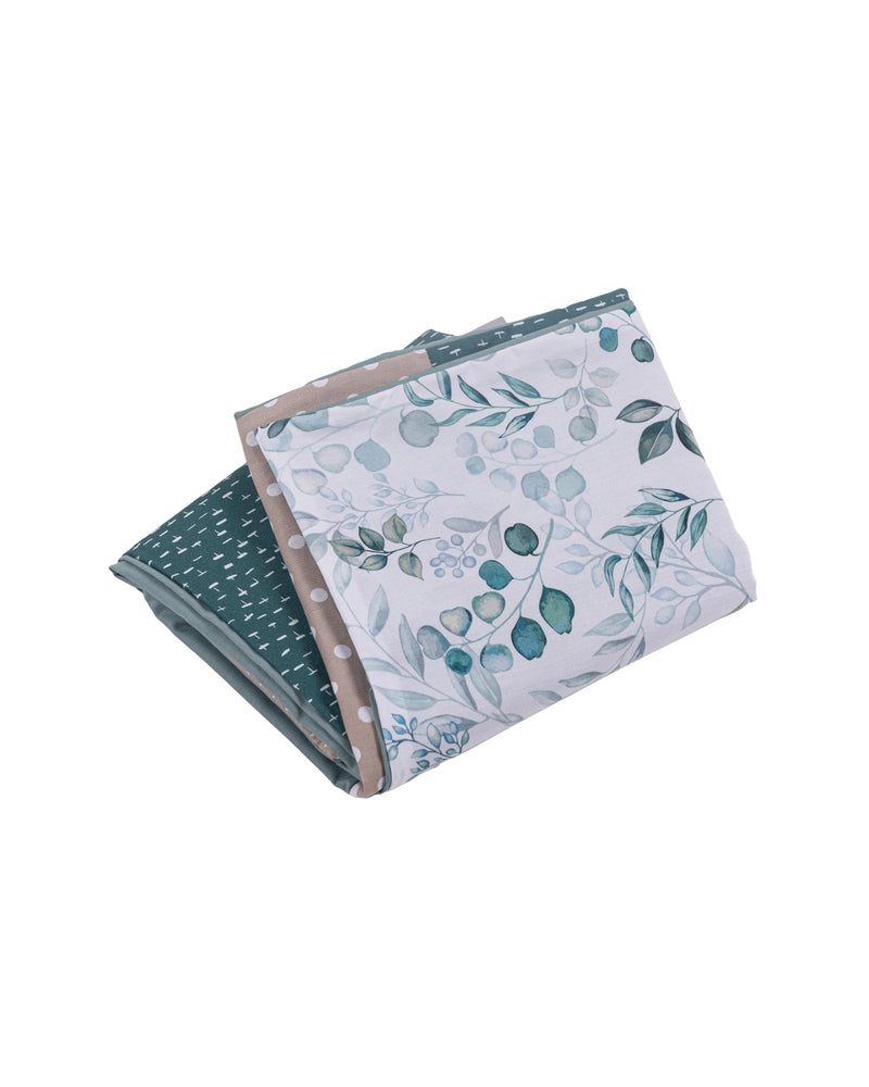 Wickelauflagen-Bezug Eukalyptus-ULLENBOOM Baby