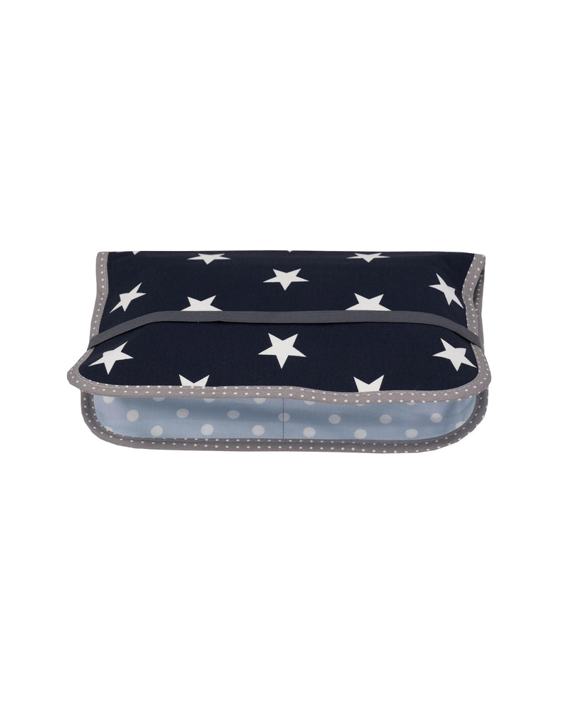 Windeltasche Blau Hellblau Grau-ULLENBOOM Baby