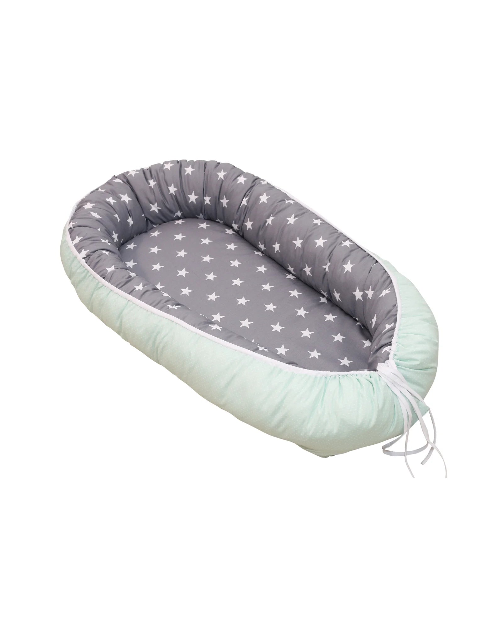 Babynest Mint Grau