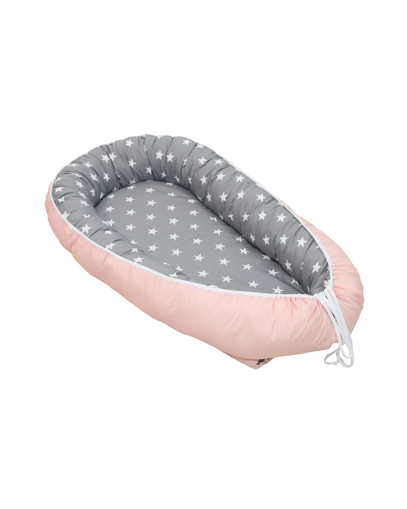 Babynest Rosa Grau-ULLENBOOM Baby