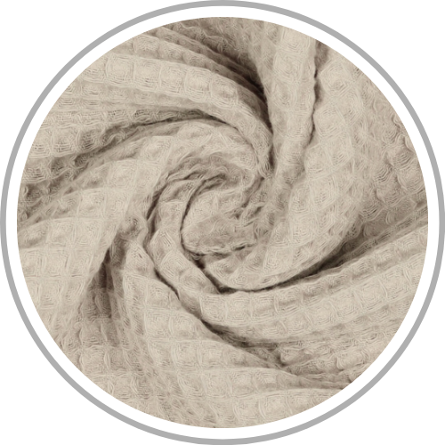 Design Waffelpiqué Sand