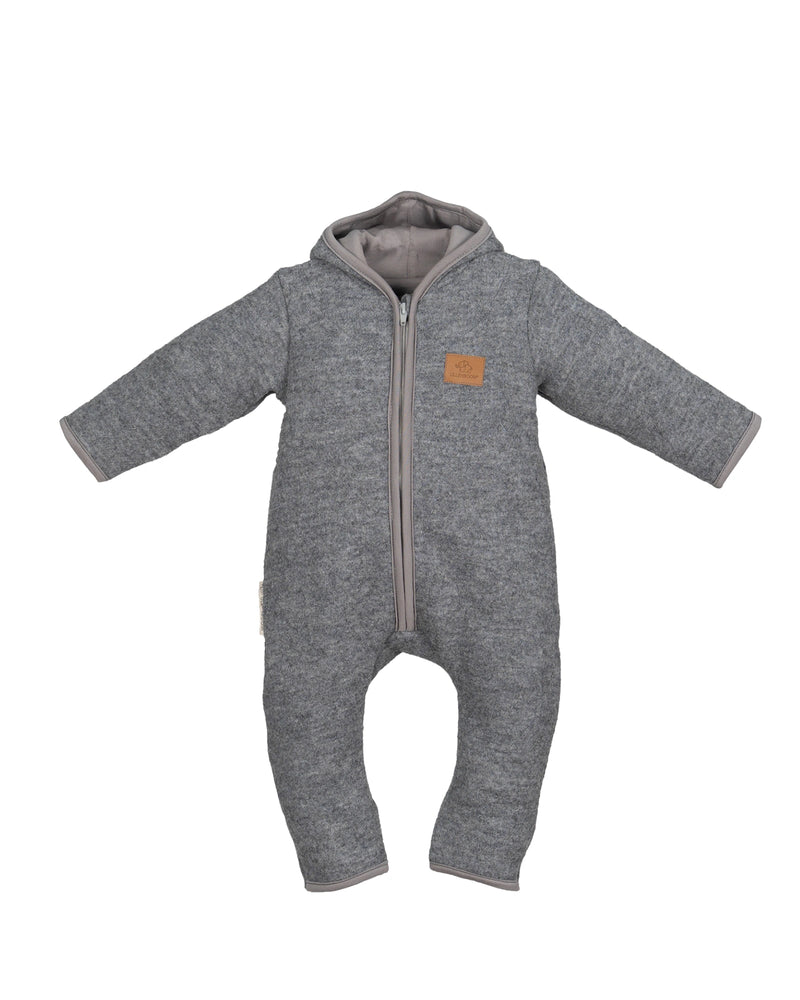 Wollwalk Anzug GRAU-ULLENBOOM Baby