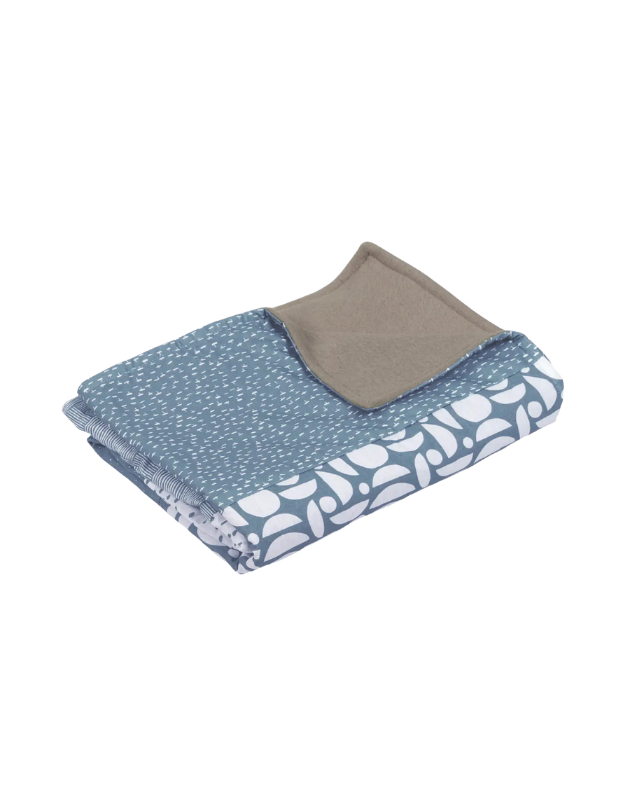 Babydecke Classic Blau-Babydecken-ULLENBOOM Baby
