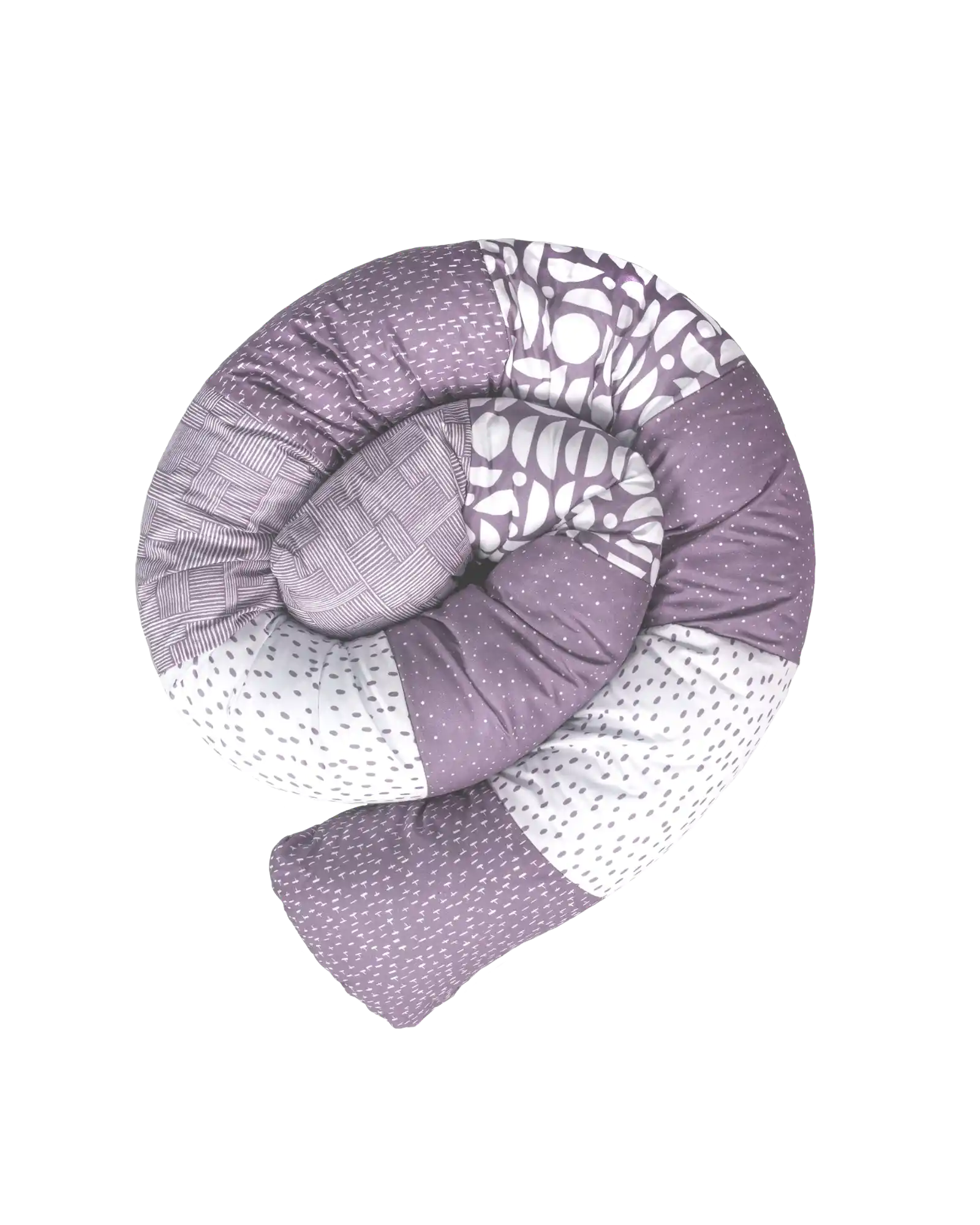 Baby Bettschlange Classic Flieder-Bettschlangen-ULLENBOOM Baby