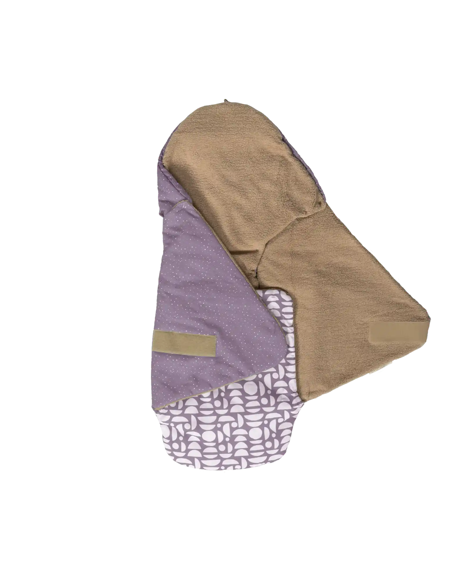 Einschlagdecke Classic Flieder-Einschlagdecken-ULLENBOOM Baby