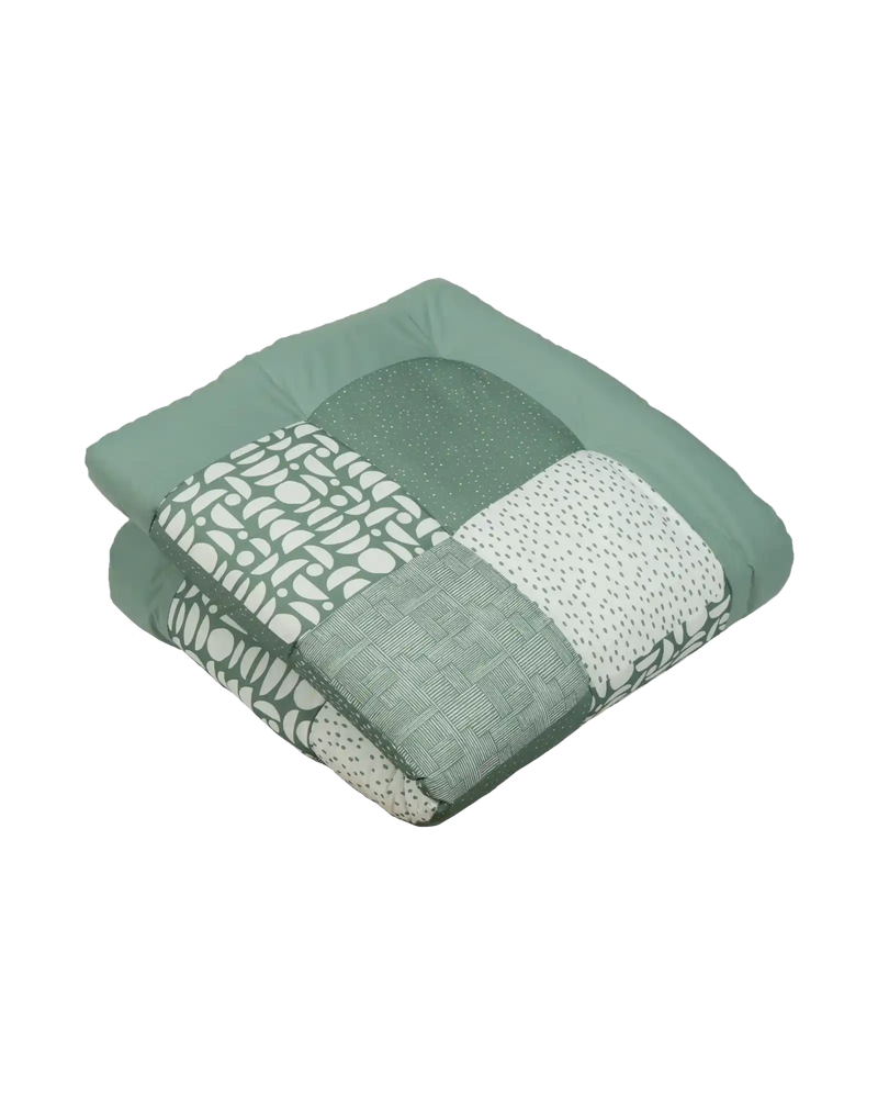 Krabbeldecke Classic Grün-Krabbeldecken-ULLENBOOM Baby