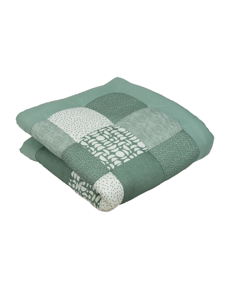 Krabbeldecke Classic Grün-Krabbeldecken-ULLENBOOM Baby