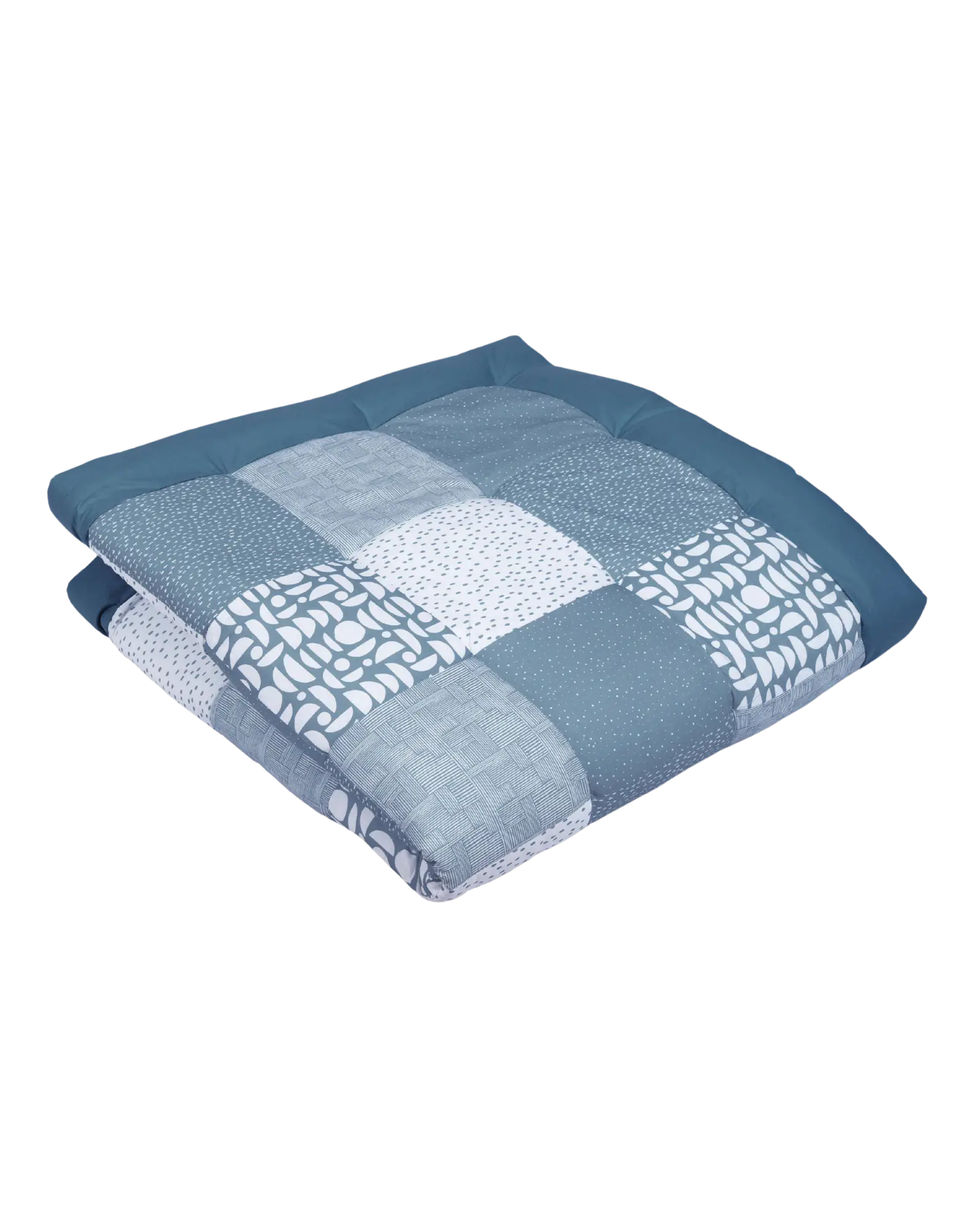 Krabbeldecke Classic Blau-Krabbeldecken-ULLENBOOM Baby