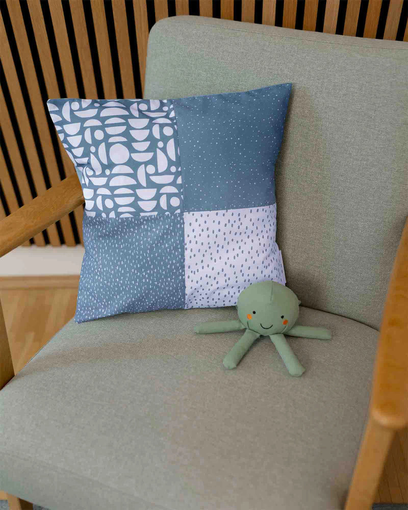 Kissenbezug Classic Blau-Kissenbezüge-ULLENBOOM Baby