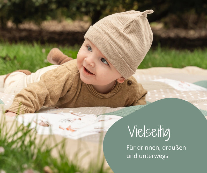 ULLENBOOM Krabbeldecken vielseitig drinnen, draußen, unterwegs mobile Ansicht