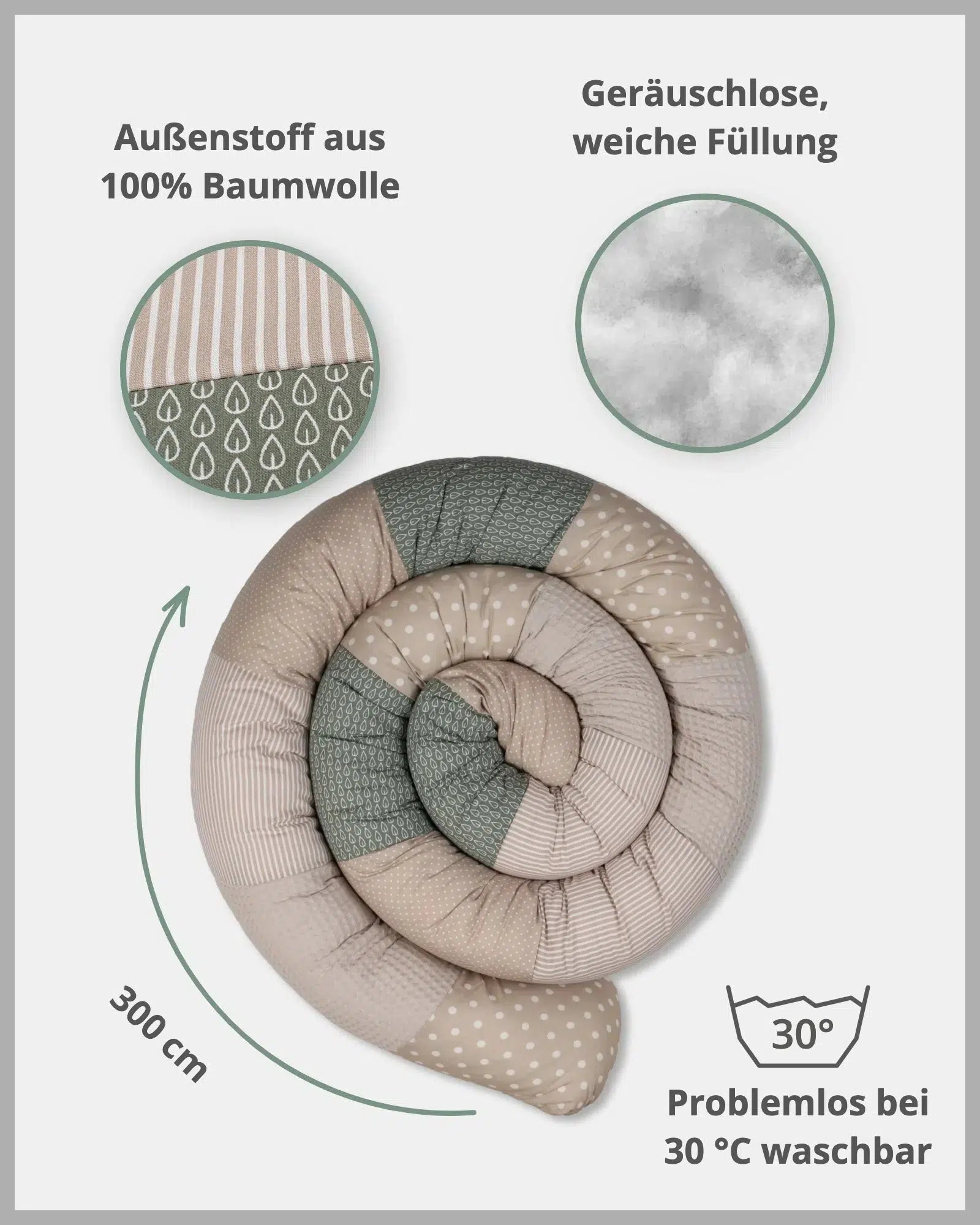 Baby Bettschlange BLÄTTERZAUBER-ULLENBOOM Baby-ULLENBOOM Baby