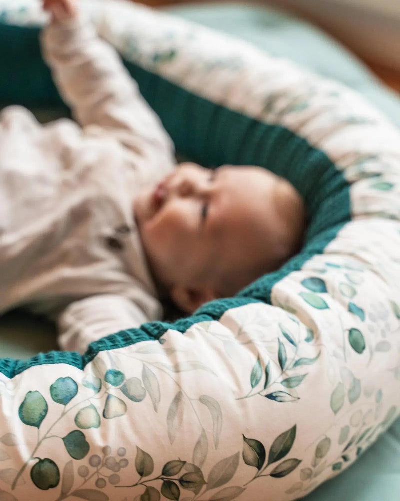 Bettschlange EUKALYPTUS-PETROL-ULLENBOOM-ULLENBOOM Baby