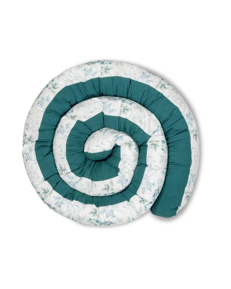 Bettschlange EUKALYPTUS-PETROL-ULLENBOOM-200 cm-ULLENBOOM Baby