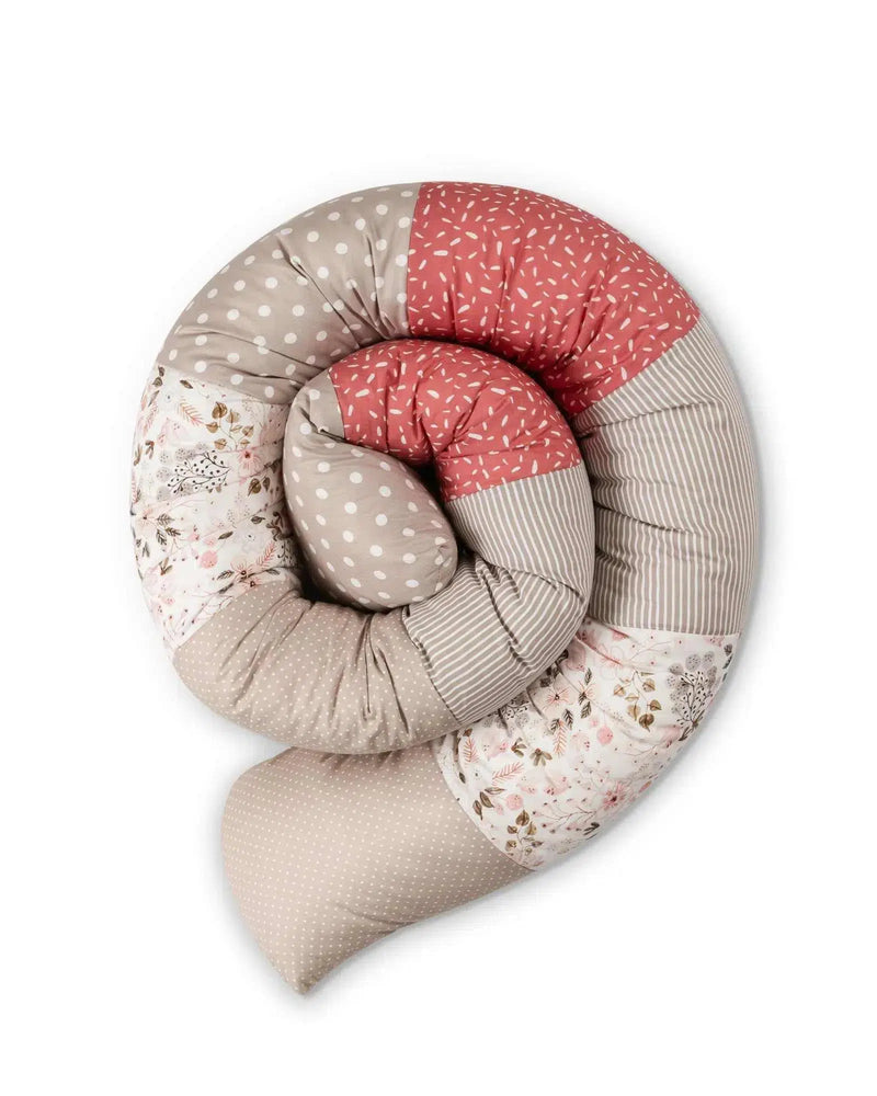 Baby Bettschlange ROSA BLÜTEN-ULLENBOOM-ULLENBOOM Baby