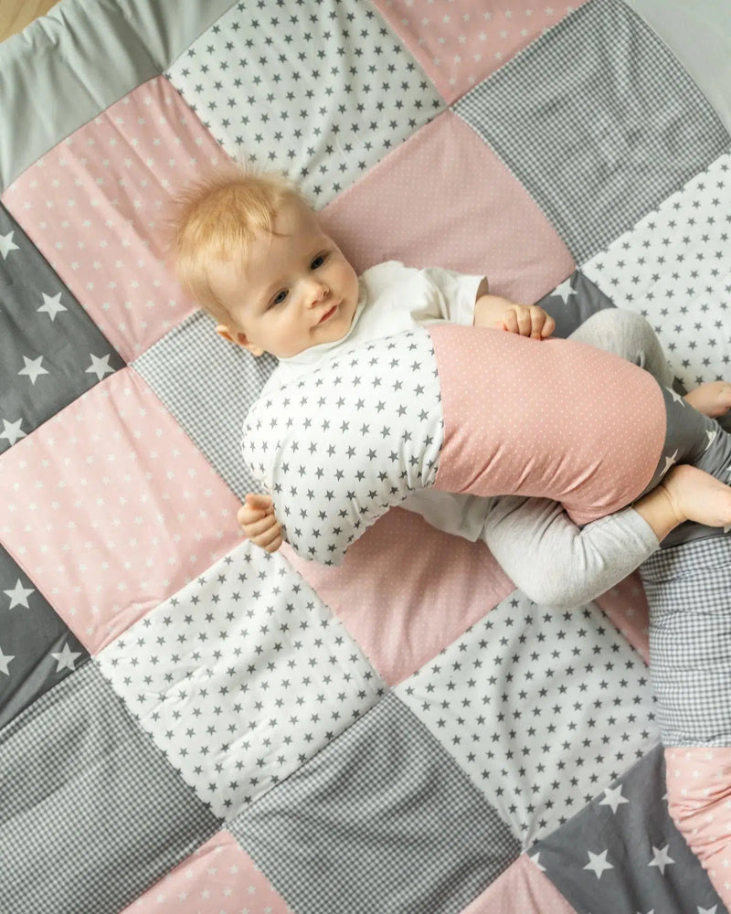 Baby Bettschlange ROSA GRAU-ULLENBOOM-ULLENBOOM Baby