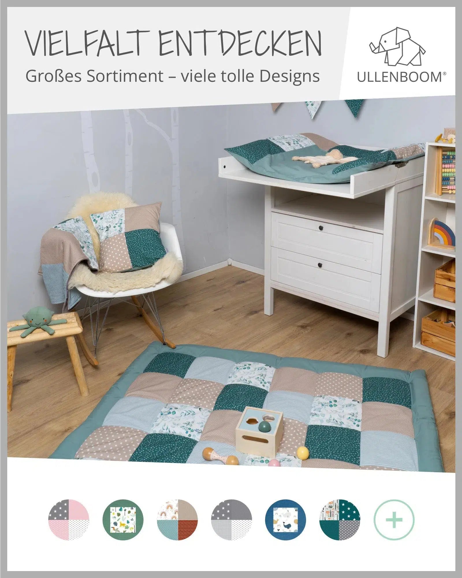 Babydecke & Kuscheldecke EUKALYPTUS-ULLENBOOM-ULLENBOOM Baby