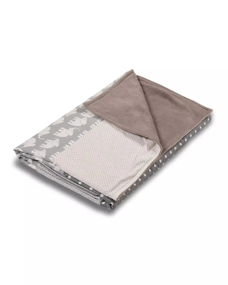 Babydecke & Kuscheldecke GRAU ELEFANT-ULLENBOOM-ULLENBOOM Baby