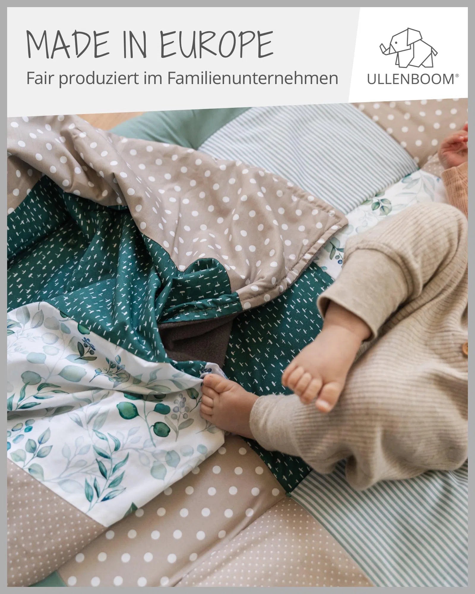 Babydecke & Kuscheldecke EUKALYPTUS-ULLENBOOM-ULLENBOOM Baby