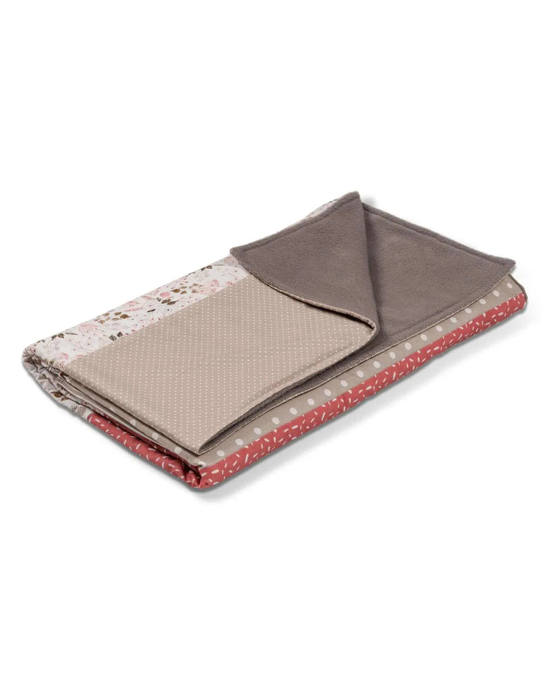 Babydecke & Kuscheldecke ROSA BLÜTEN-ULLENBOOM-ULLENBOOM Baby