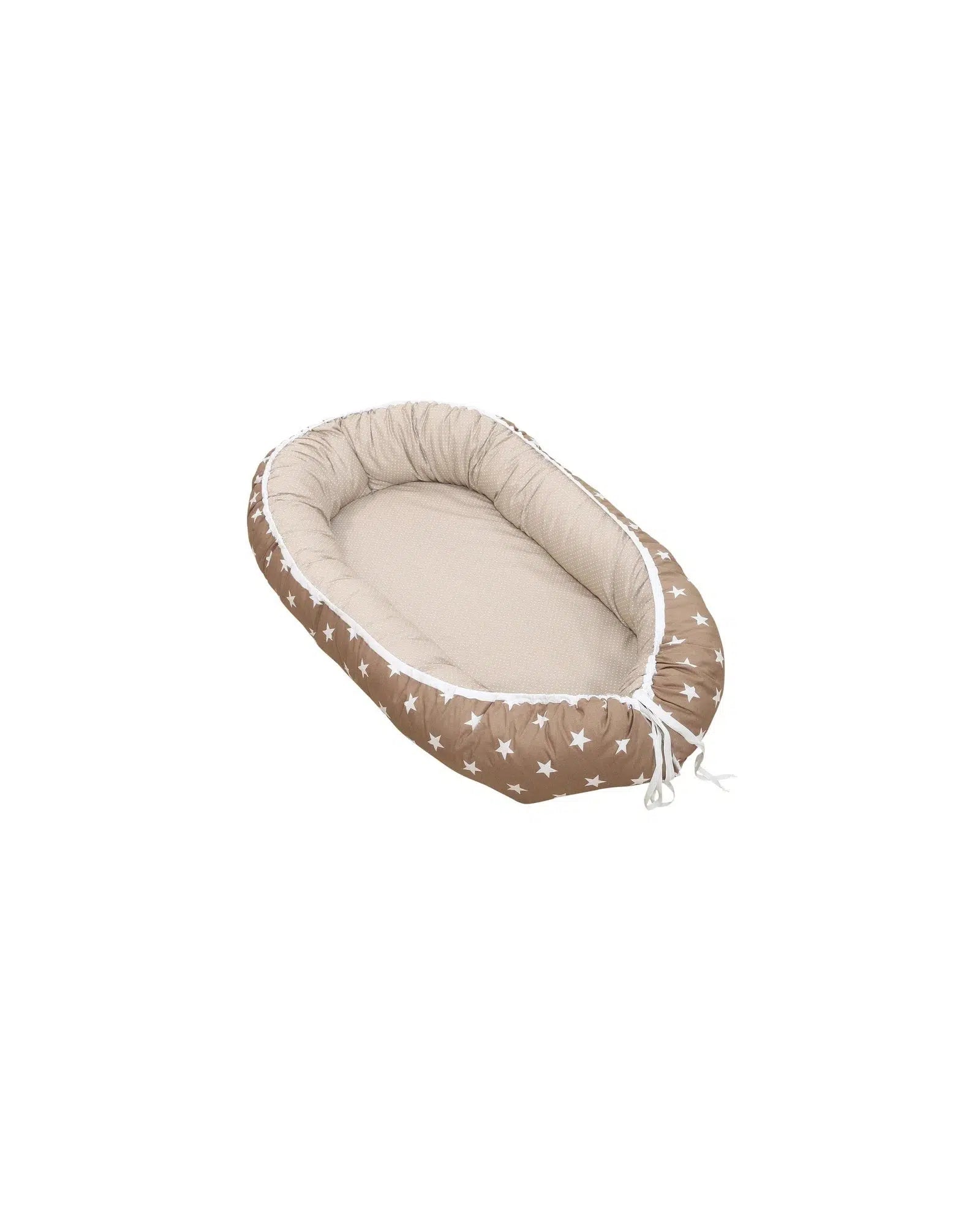 Babynest SAND BRAUN-ULLENBOOM-55 x 95 cm-ULLENBOOM Baby